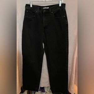 Levi’s Black Jeans-EUC